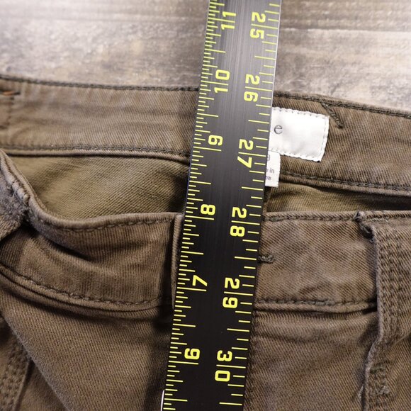 Joie Utility Cargo Skinny Pants Women’s 29 Olive Brown Zip Pocket Casual - Picture 6 of 15